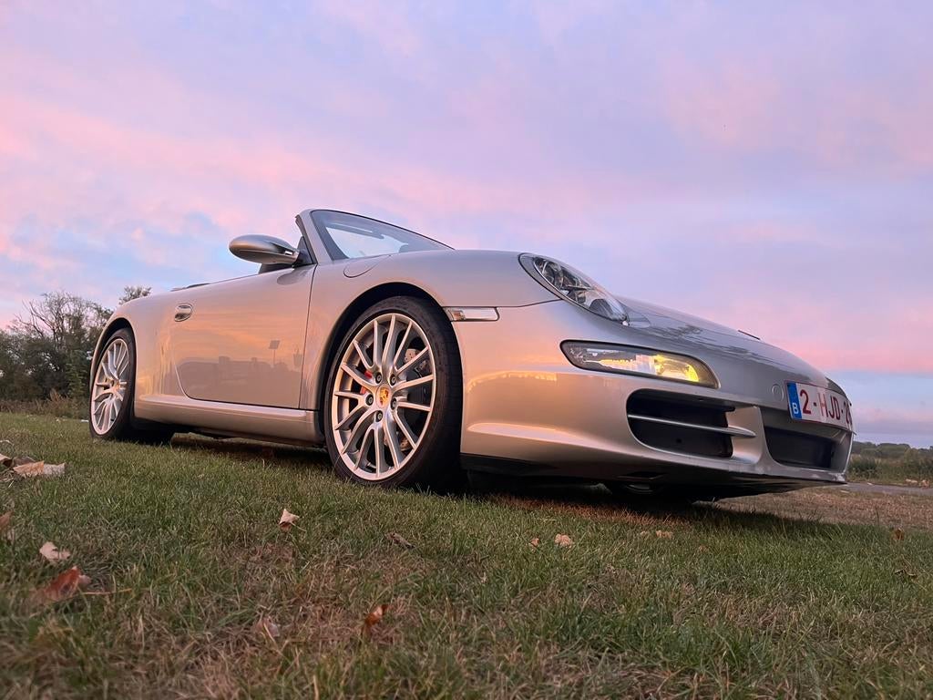 Porsche 997 Carrera S cabriolet boite manuelle, Argent ou Gris, Achat, 3824 cm³, Cabriolet