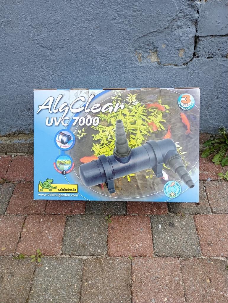 Lampe UV pour étang, Ophalen