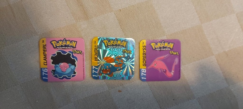 aimant Pokémon Clamperl Huntail Gorebyss, Enlèvement ou Envoi, Neuf, Autres types