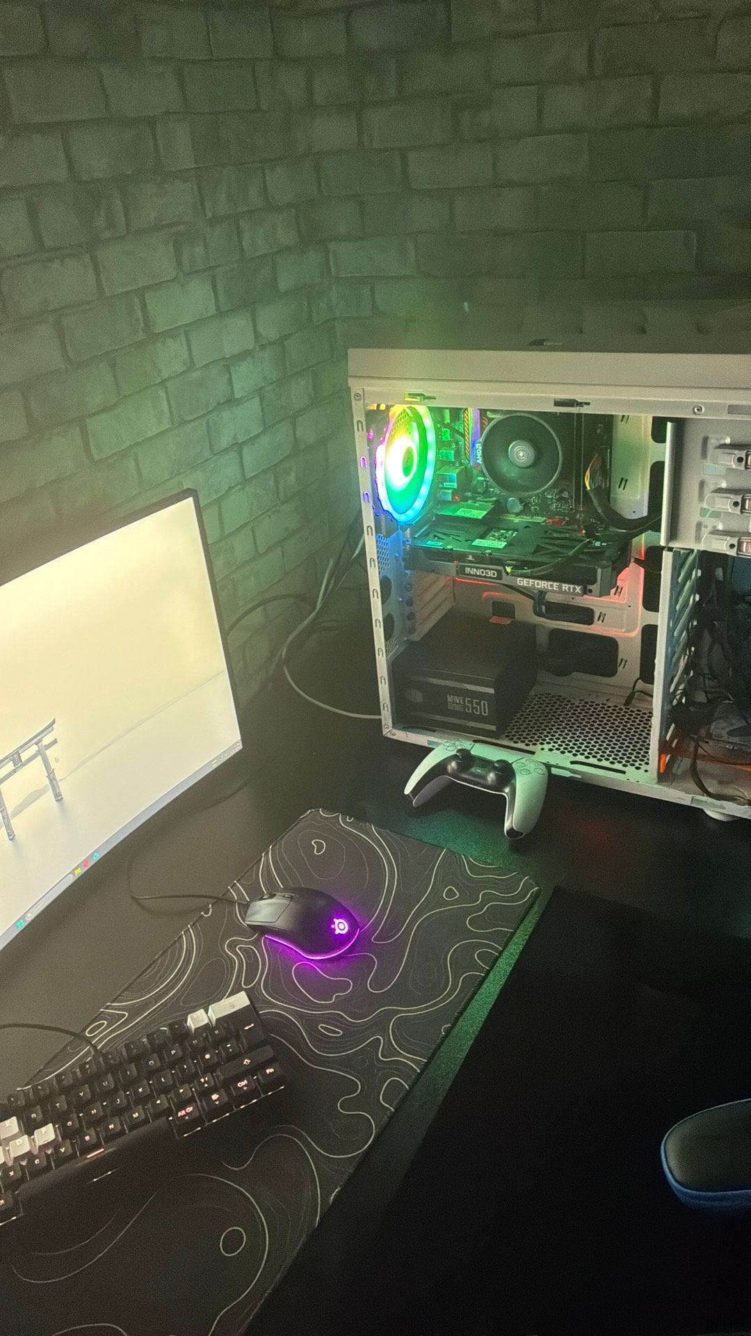Gaming pc moet weg 550‼️, Computers en Software, Desktop Pc's, Ophalen, Zo goed als nieuw, Gaming