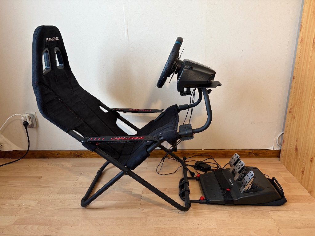 Playseat Challenge ActiFit + Logitech G29 Wiel, Games en Spelcomputers, Ophalen, Racestoel, Zo goed als nieuw, Verstelbaar