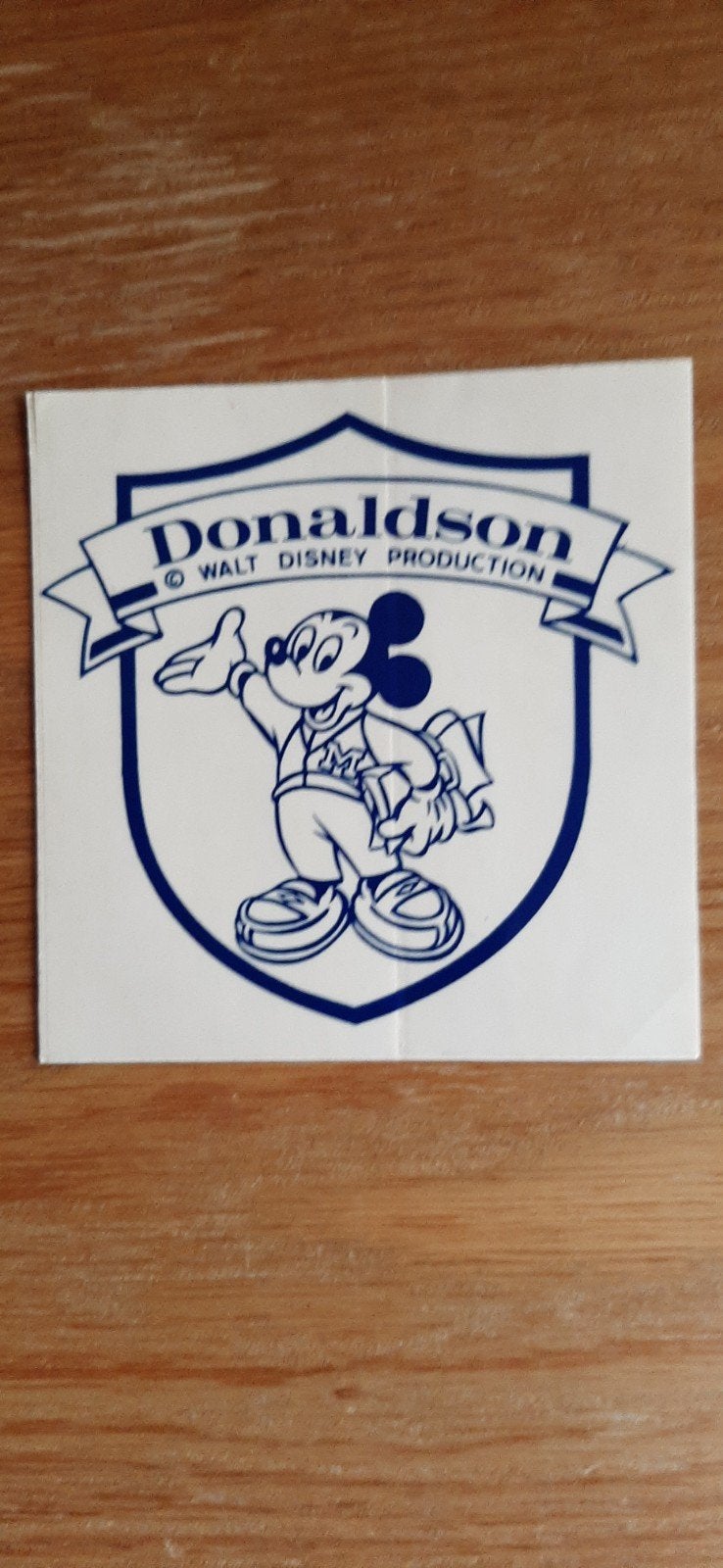 Vinted sticker Donaldson jaren '80-'90, Verzamelen, Ophalen