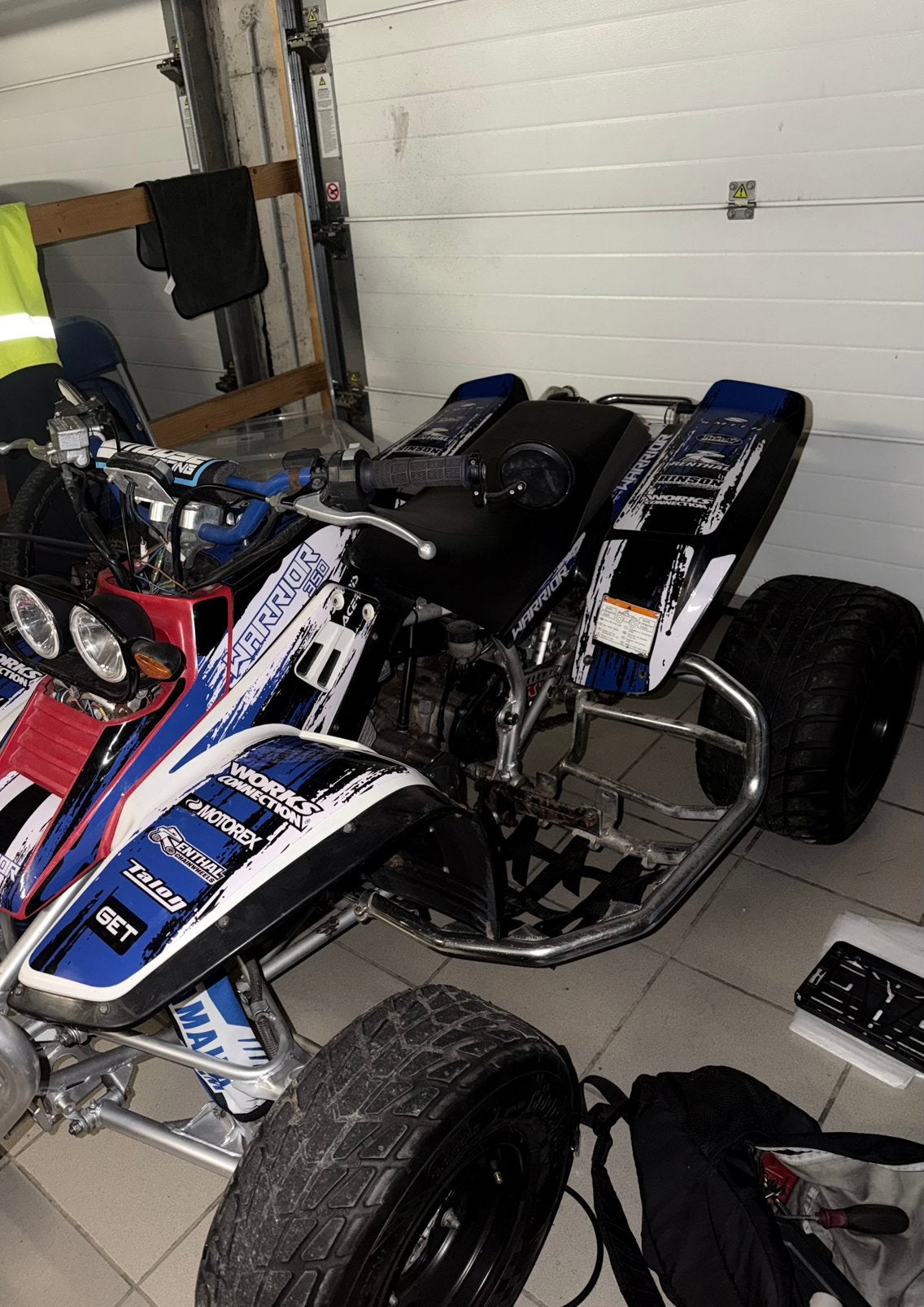 Yamaha warrior 350 1999, 350 cm³, 12 à 35 kW, 1 cylindre