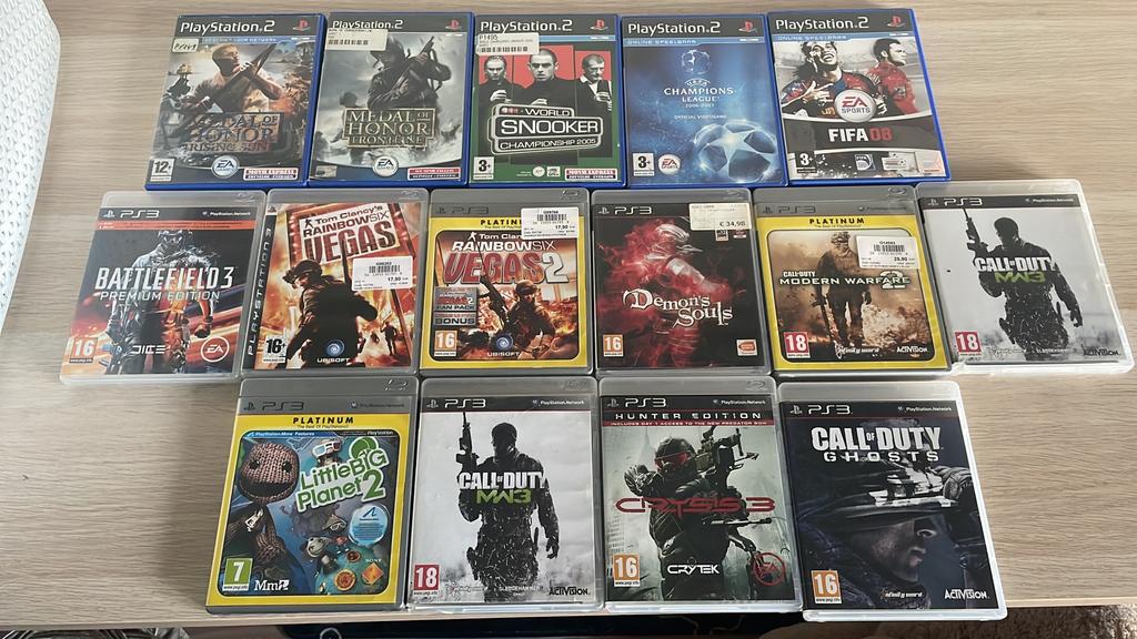 Games ps2 en ps3, Enlèvement, Utilisé