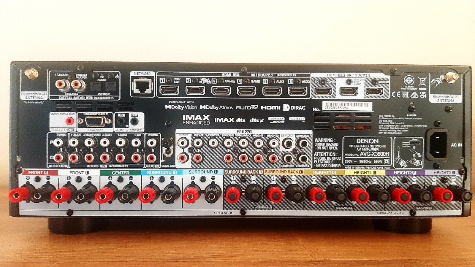 Denon AVC-X3800H, Audio, Tv en Foto, Versterkers en Ontvangers, Ophalen of Verzenden, Denon