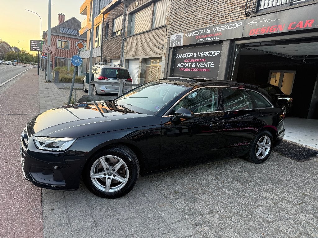 Audi a4 2020 2000cc benzine volledige opties Netto 17768*, Automaat, A4, Zwart, Leder
