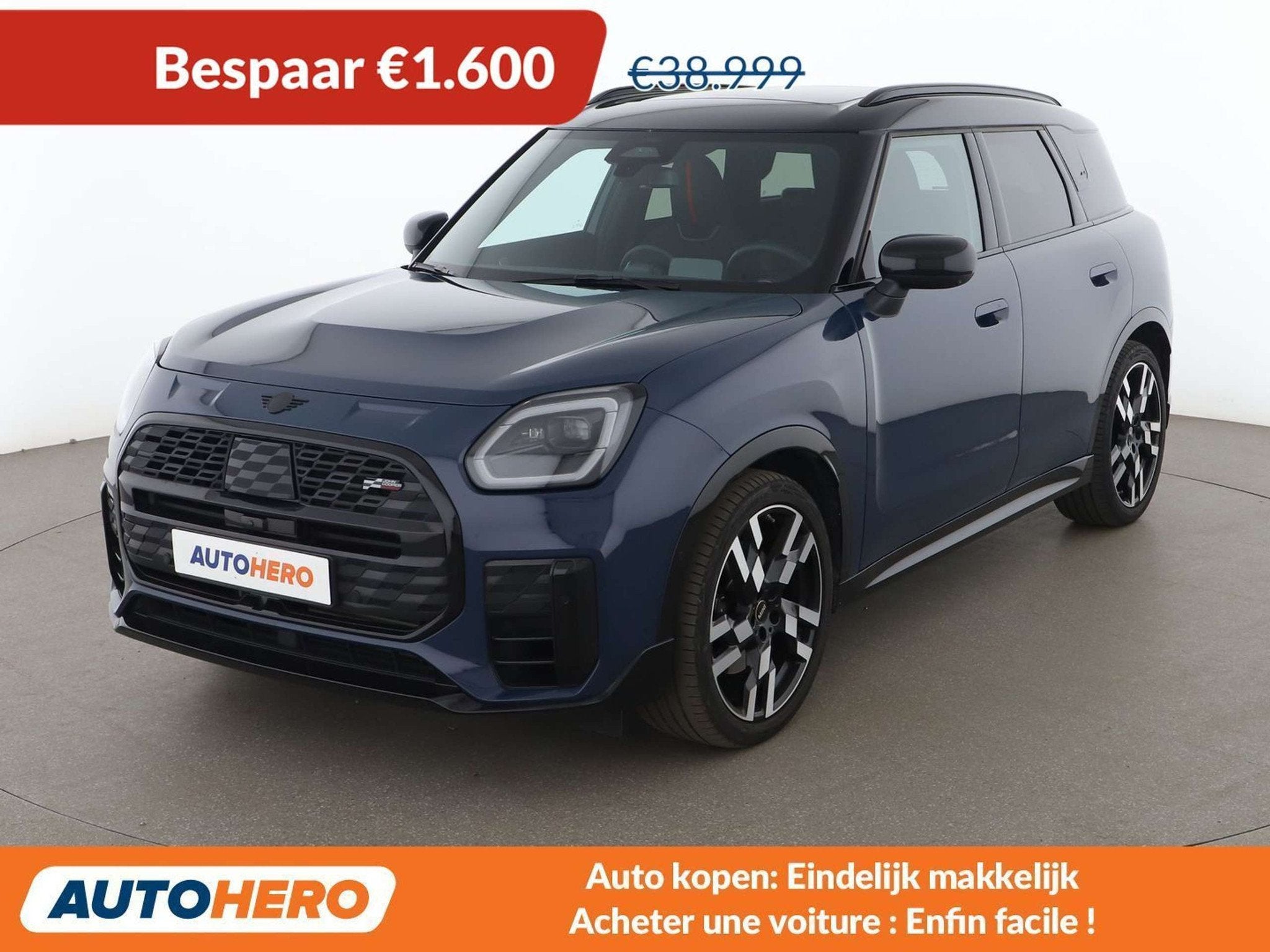 MINI Cooper S Countryman Cooper S Mild-Hybrid ALL4 John Coop, Automaat, 1998 cc, Gebruikt, Zwart