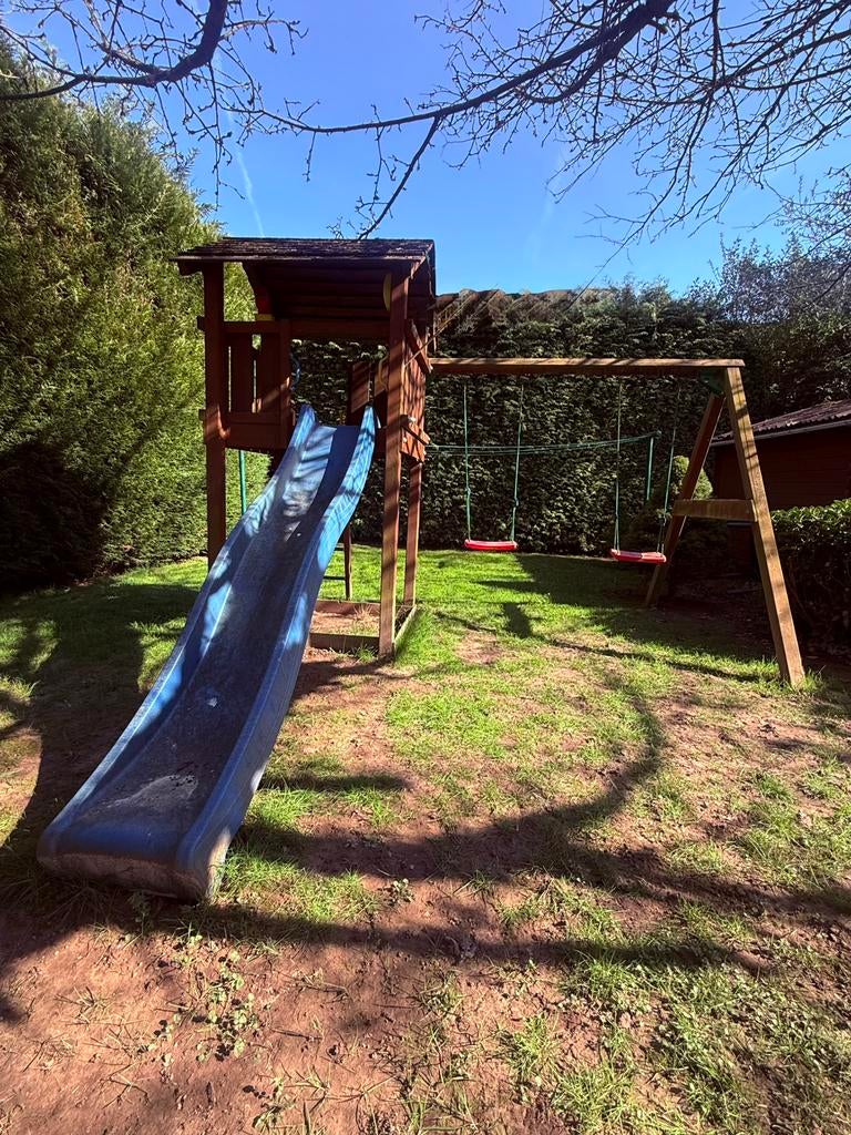 Structure de jeux pour enfants, Kinderen en Baby's, Speelgoed | Buiten | Speeltoestellen, Zo goed als nieuw, Glijbaan, Ophalen