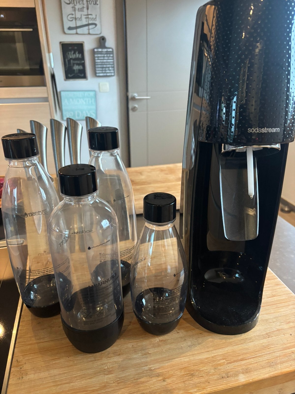Sodastream, Ophalen, Zo goed als nieuw