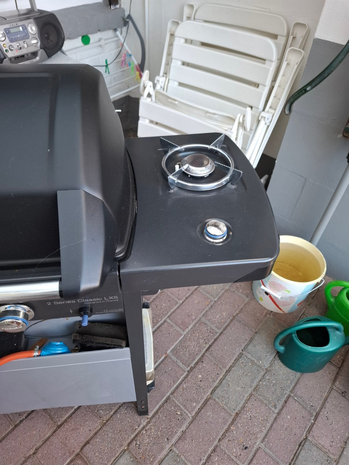 gas barbeqeu, Tuin en Terras, Gasbarbecues, Ophalen, Gebruikt, Campingaz