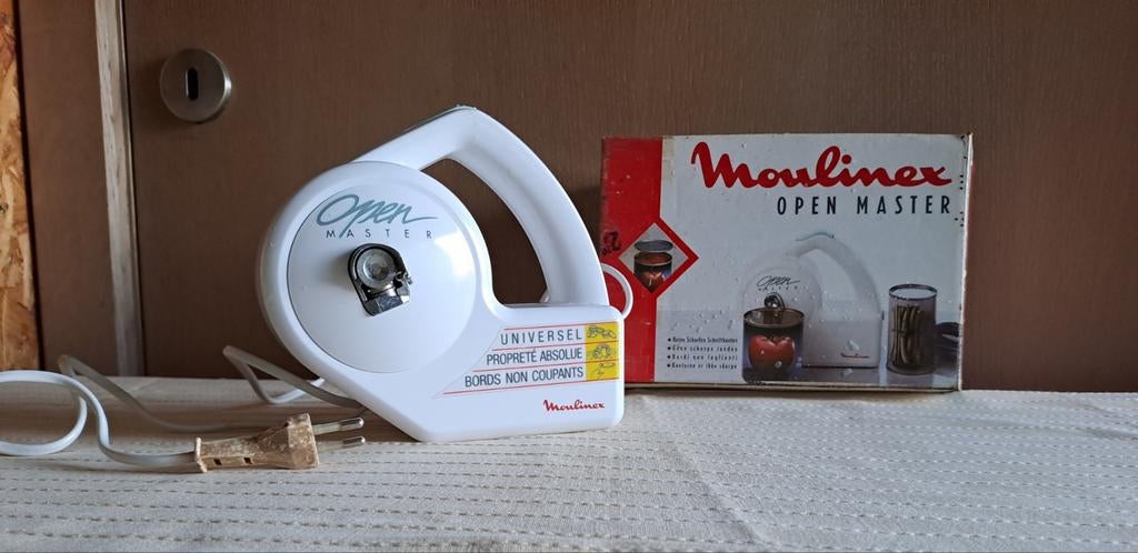 Vintage Moulinex elektrisch blikopener, Enlèvement ou Envoi