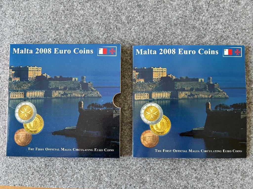Pièces Euro Malte 2008 coffret série commémorative, Postzegels en Munten, Munten | Europa | Euromunten, Ophalen of Verzenden, Malta