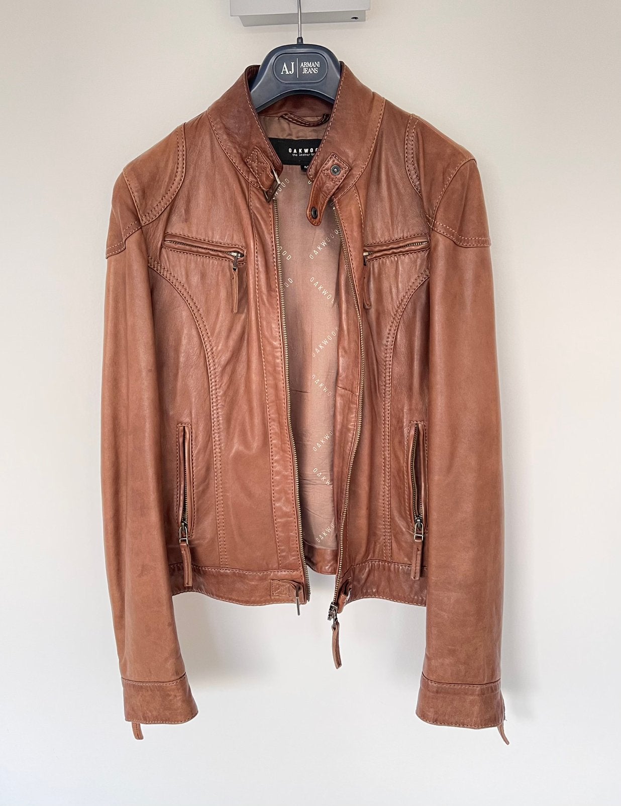 Veste Oakwood, Taille 38/40 (M), Enlèvement ou Envoi, Comme neuf, Brun