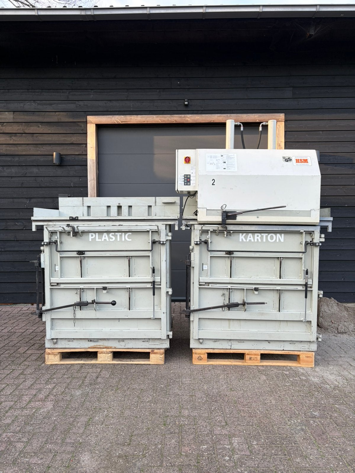 HSM MKP180 | 2 kamerpers | Balenpers | Papierpers, Ophalen of Verzenden