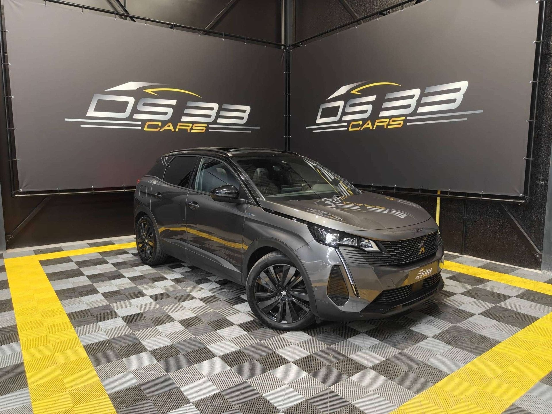 Peugeot 3008 1.6 Hybrid 225 GT Blackpack/Pano/Keyless/Warm+M, Autos, Argent ou Gris, Achat, Euro 6, Entreprise