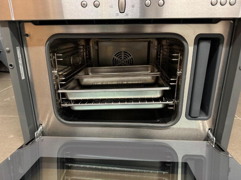 NEFF combi stoomoven-magnetron inbouw, Elektronische apparatuur, Ophalen, 45 tot 50 cm, Inbouw, Hete lucht
