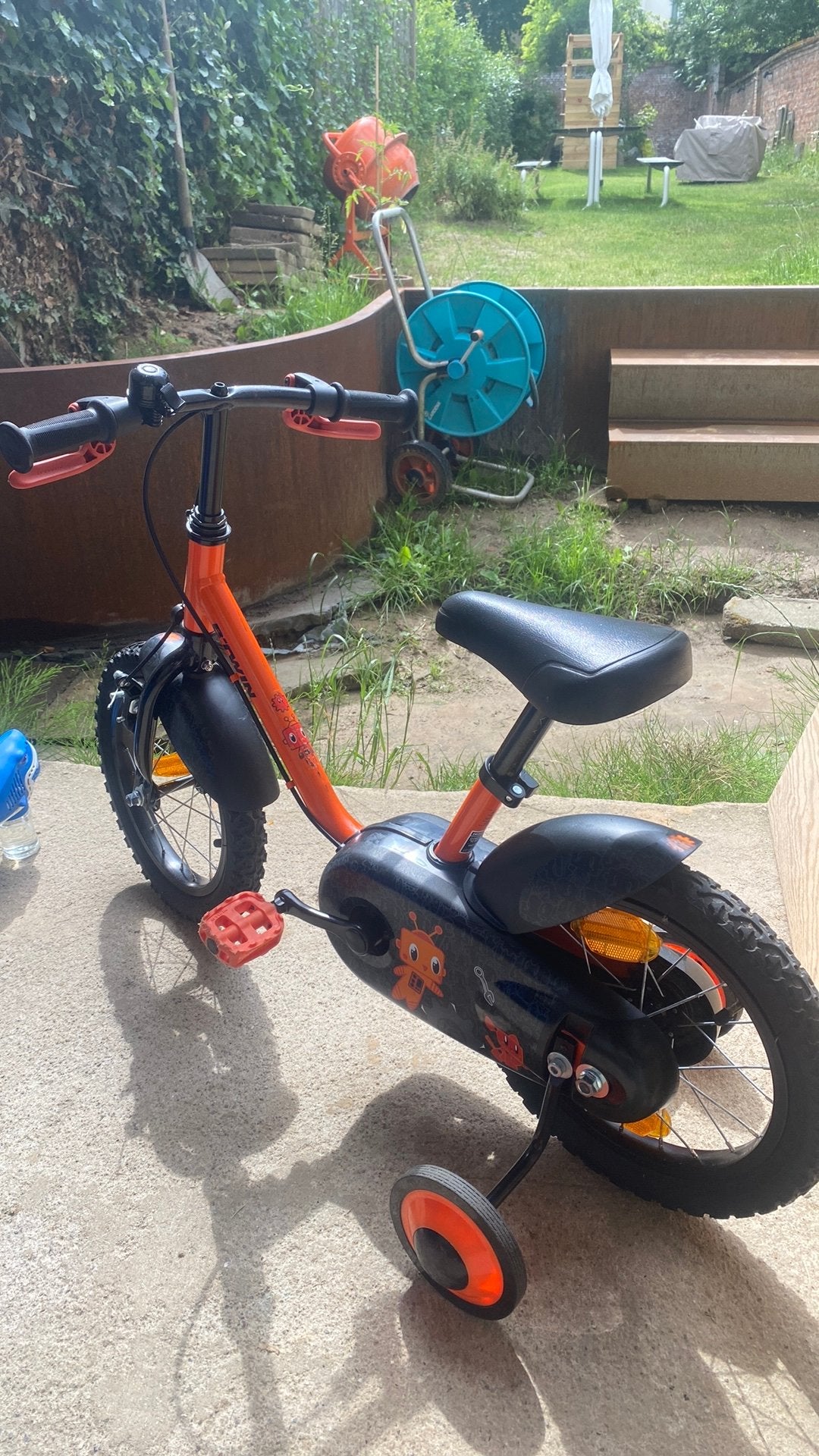 Kinderfiets decathlon 14 INCH 3-5 jaar 500 ROBOT B'TWIN, Vélos & Vélomoteurs, Vélos | Tricycles pour enfants, Enlèvement, Utilisé