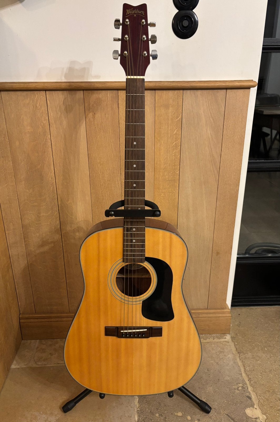 Guitare Washburn D 10N, Enlèvement, Comme neuf