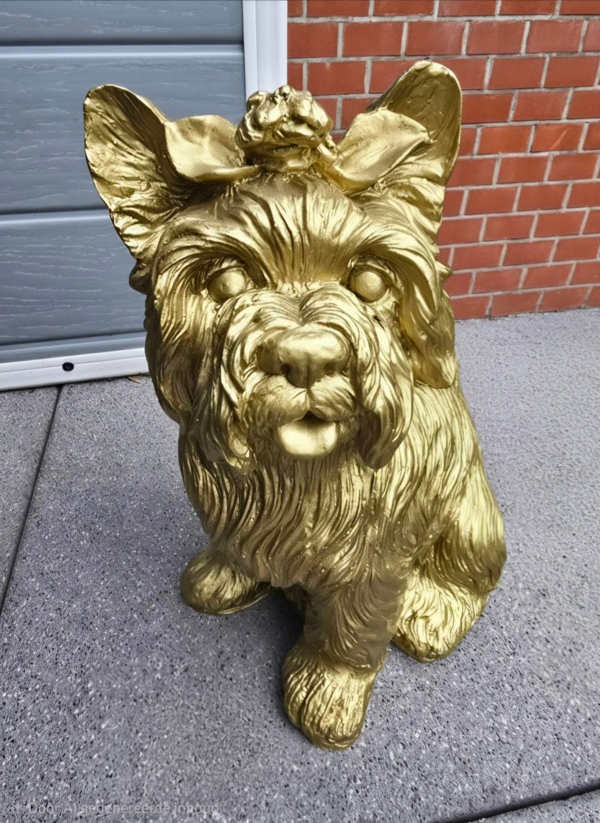 Hond kunststof goud yorkshire, Enlèvement, Neuf, Synthétique