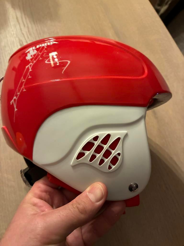 Skihelm kind, Sport en Fitness, Ophalen, Zo goed als nieuw