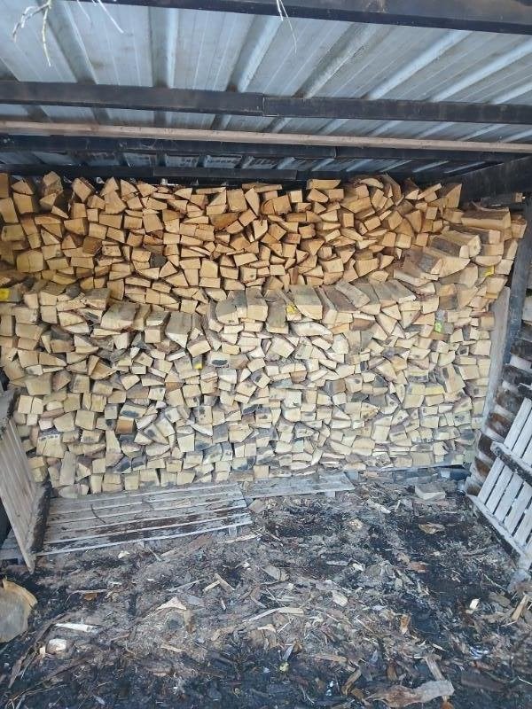 droog brandhout, 6 m³ of meer, Ophalen of Verzenden, Eikenhout, Blokken