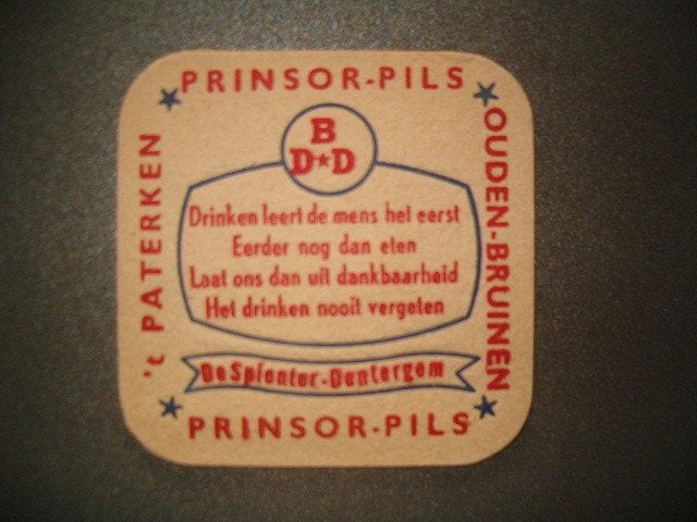 Bierviltje Riva Dentergem 18 : 83 x 83 mm, Ophalen of Verzenden, Gebruikt, Viltje(s)