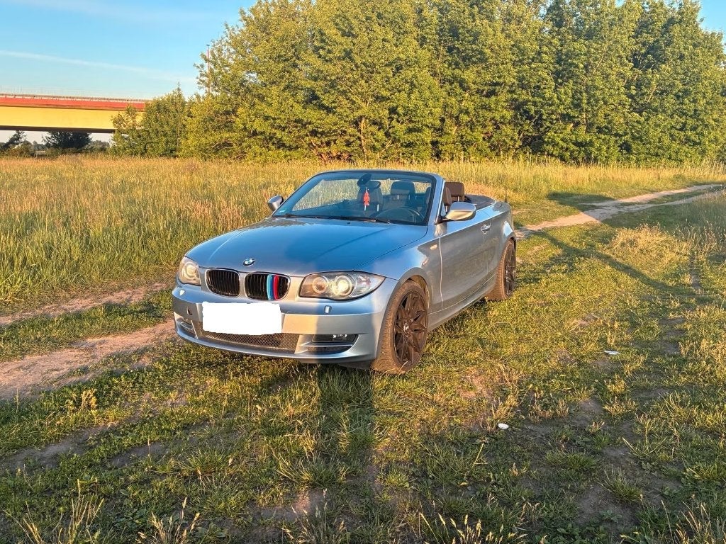 BMW 118i Cabriolet, Auto's, 4 zetels, Zwart, 4 cilinders, Cabriolet
