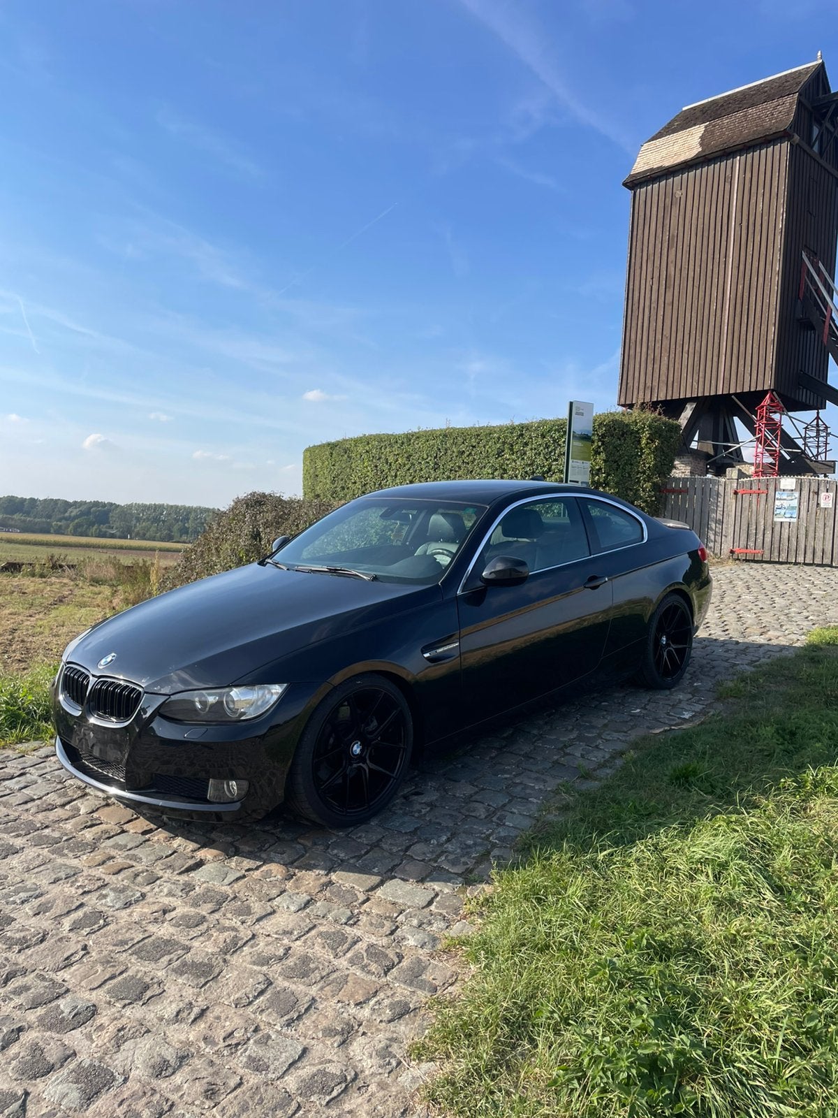 Bmw E92 325i 2009, 149k km, Auto's, Achterwielaandrijving, Zwart, Handgeschakeld, Particulier