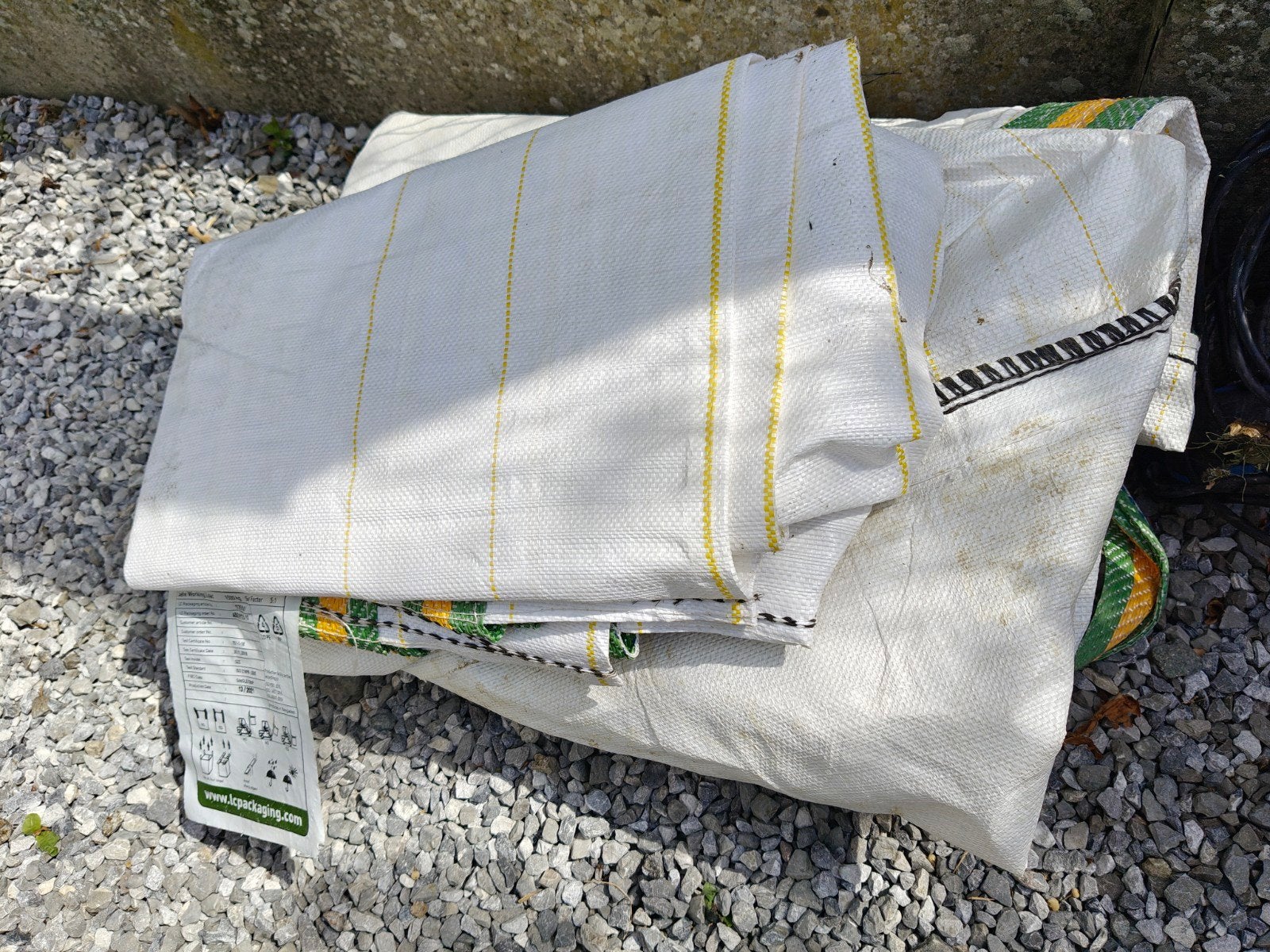 Big Bag zakken, Doe-het-zelf en Bouw, Ophalen