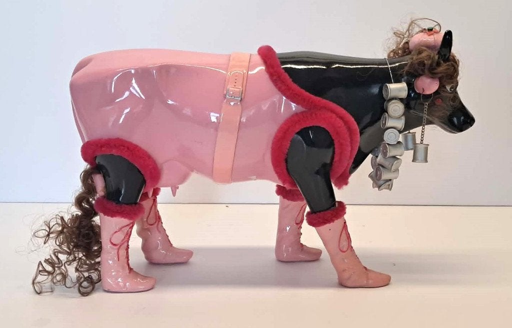CowParade « Pinky » Large – Christina Morali – Athens, Ophalen