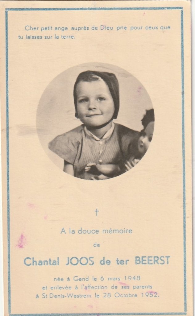 B P 9 / FOTO KIND  DE TER BEERST GAND 48 - 52, Collections, Images pieuses & Faire-part, Enlèvement ou Envoi, Image pieuse