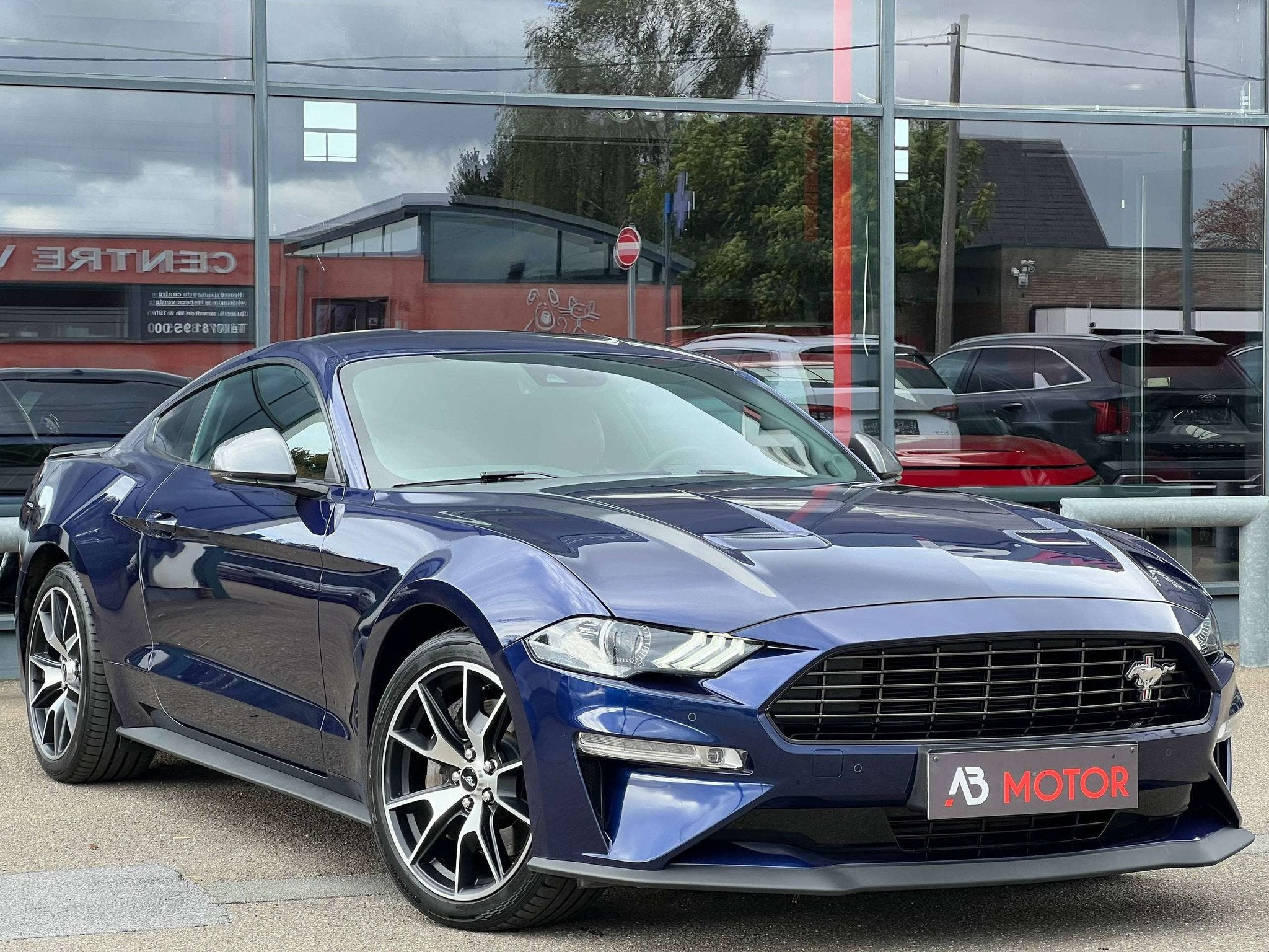 Ford Mustang 2.3EcoBoost Manual FIFTY FIVE Exhaust Cockpit 1, Autos, Cuir, Achat, Euro 6, Entreprise
