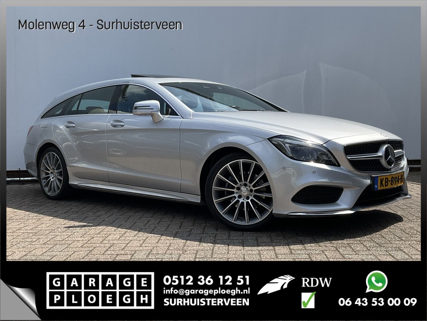 Mercedes-Benz CLS 220 Shooting Brake d AMG Sport Pano Leer 3, Auto's, Mercedes-Benz, Bedrijf, CLS, ABS, Adaptieve lichten, Airbags