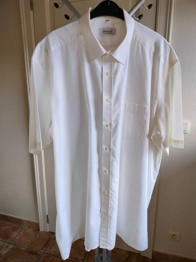 Overhemden( korte mouwen)., Kleding | Heren, Grote Maten, Zo goed als nieuw, Overhemd, Beige, Ophalen
