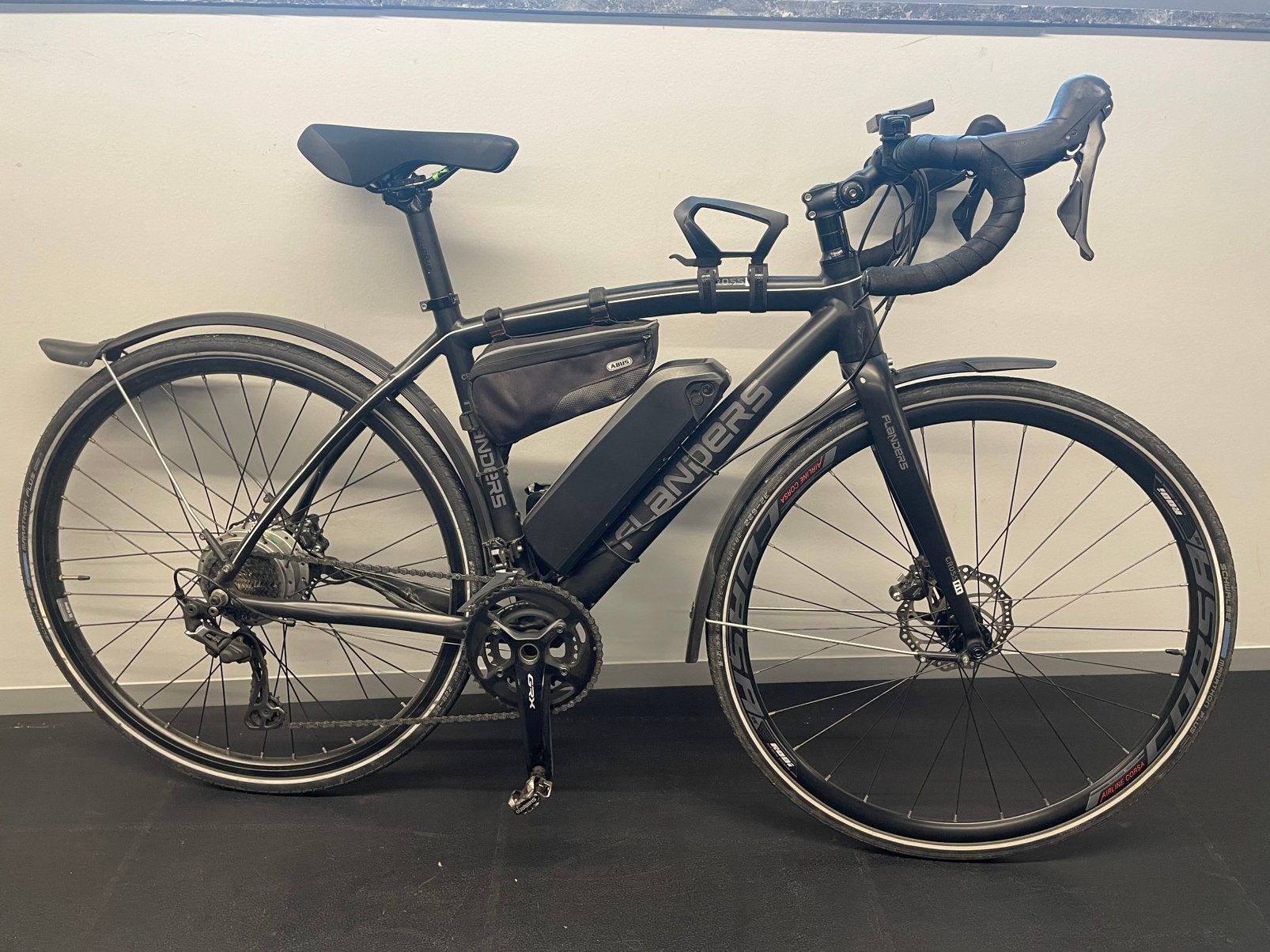 Flanders elektrische koersfiets, 28 inch, Gebruikt, Aluminium, 49 tot 53 cm