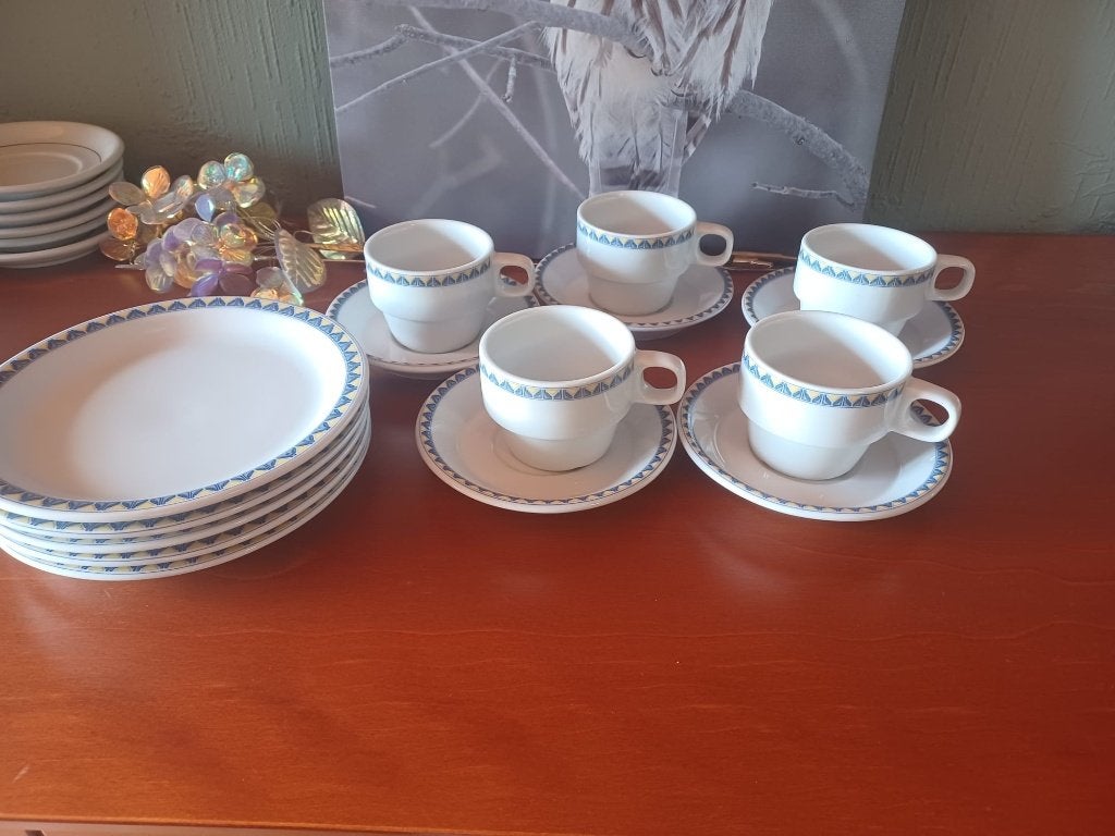 Vaisselle en porcelaine Costa Verde Portugal, Enlèvement ou Envoi, Comme neuf, Porcelaine, Service complet