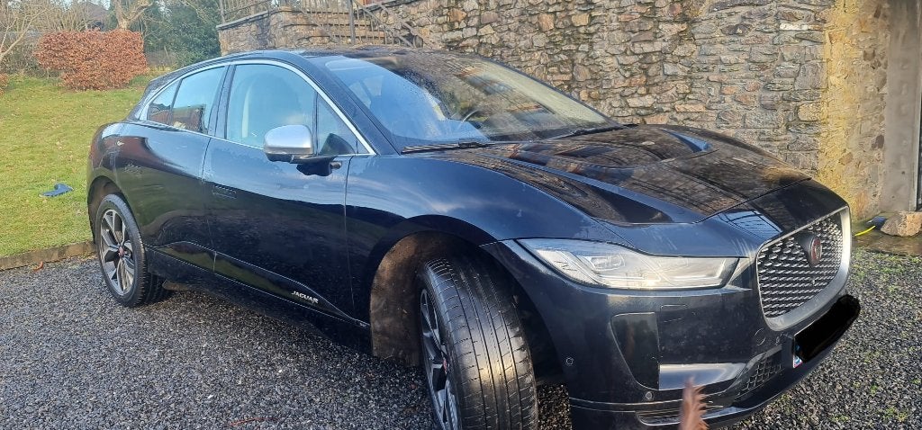 Jaguar I‑PACE EV400 - 400 ch - entièrement électrique, Autos, Cuir, Achat, I-PACE, Noir