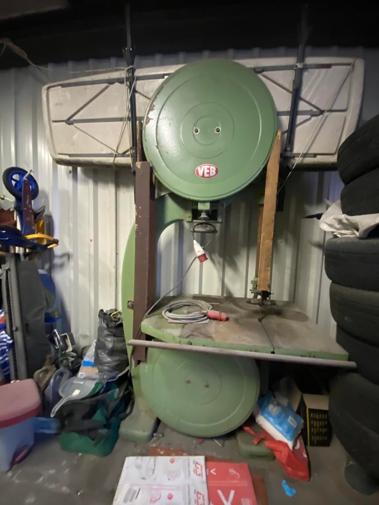 Te koop lintzaag houtbewerking, Doe-het-zelf en Bouw, Ophalen, Gebruikt, Lintzaag