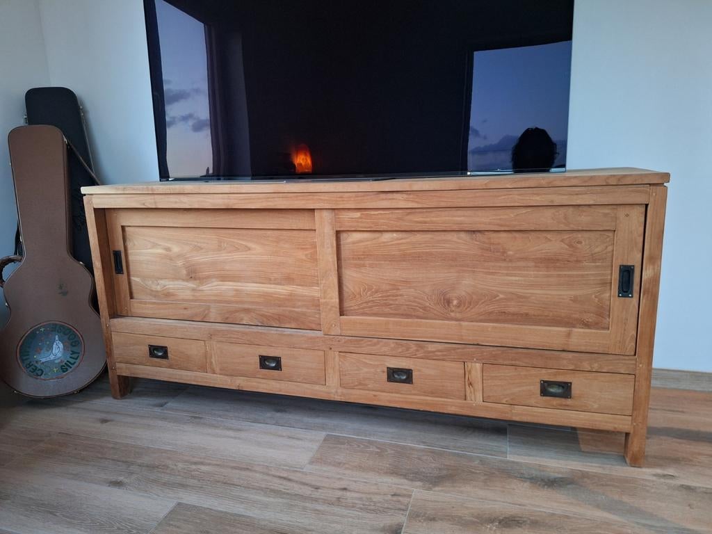Tv meubel/dressoir teak, Enlèvement