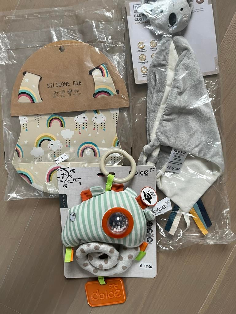 Cadeau de naissance, Envoi, Comme neuf