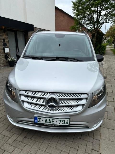 MERCEDES VITO 119 | CABINE DUB | L3 | ALU | carplay | top |, Argent ou Gris, Achat, Entreprise, 2000 kg