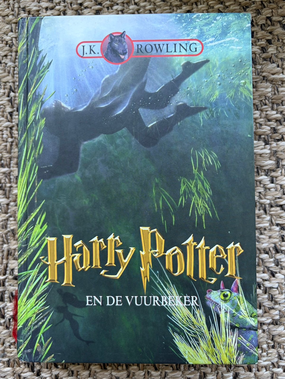Harry Potter en de vuurbeker ( Hardcover gebonden boek ), Boeken, Ophalen, Zo goed als nieuw