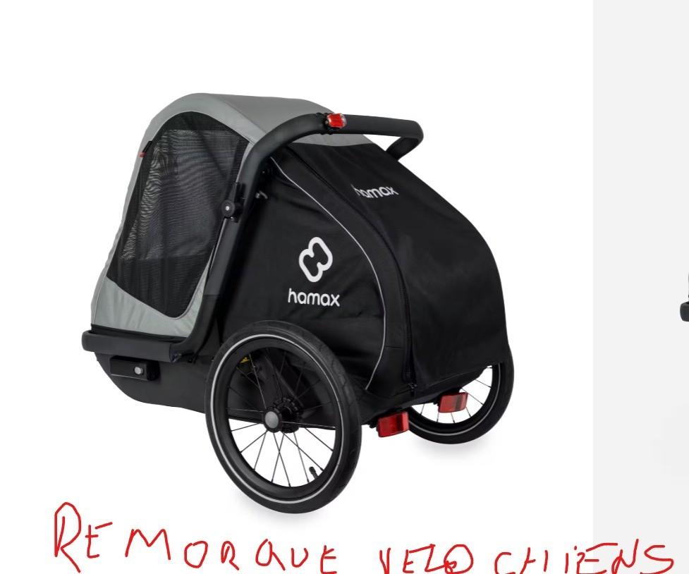 remorque velo neuf, Vélos & Vélomoteurs, Enlèvement, Neuf, Remorque pour chien
