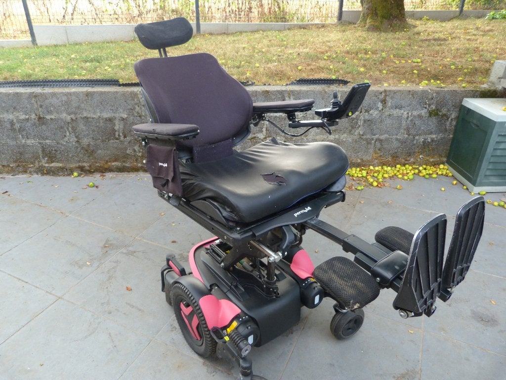 PMR permobil m3 stoel, Ophalen, Gebruikt, Elektrische rolstoel