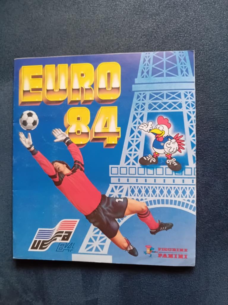 panini stickerboek EURO 84, Verzamelen, Ophalen of Verzenden, Zo goed als nieuw, Sport