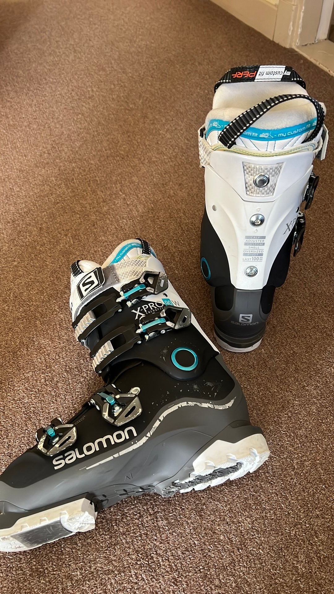 Salomon  x pro 90 dames, Ophalen of Verzenden, Zo goed als nieuw