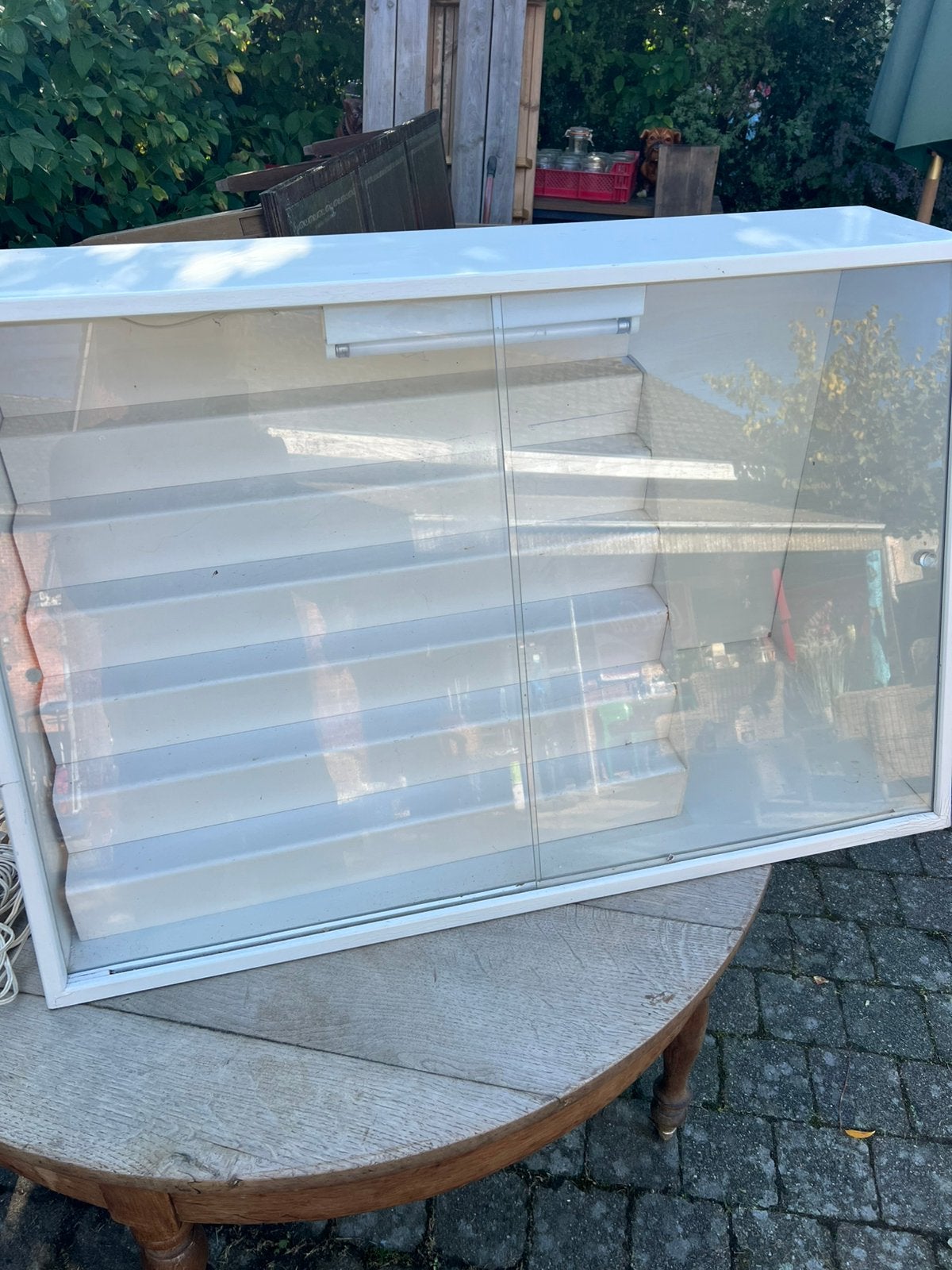 Vitrine vintage, 25 à 50 cm, Avec porte(s), Moins de 100 cm, Vintage