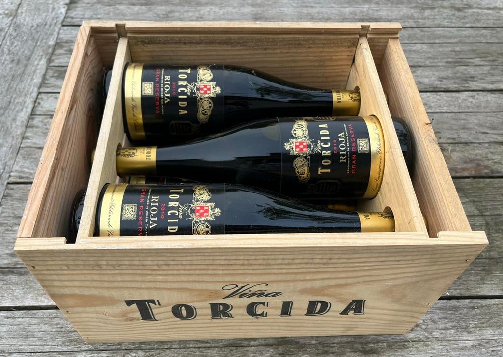 Kist van 6x Bodegas Valdemar Gran Reserva DOCa 2010 Rioja, Ophalen of Verzenden, Zo goed als nieuw, Rode wijn