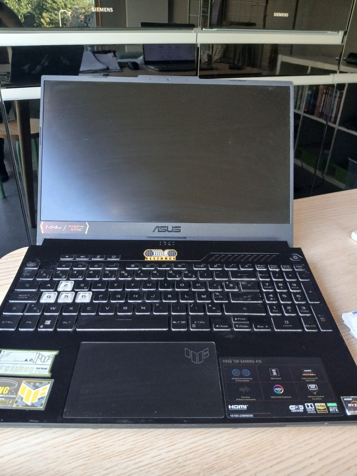 ASUS TUF GAMING A15, Asus, Enlèvement ou Envoi, 512 GB, Gaming