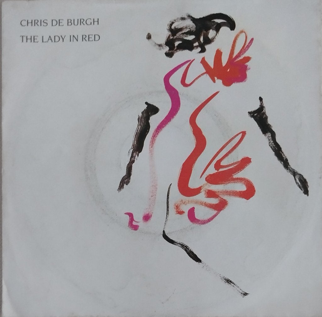 Chris The Burgh - The lady in red, Fotohoes, 7 inch, Ophalen of Verzenden, Zo goed als nieuw